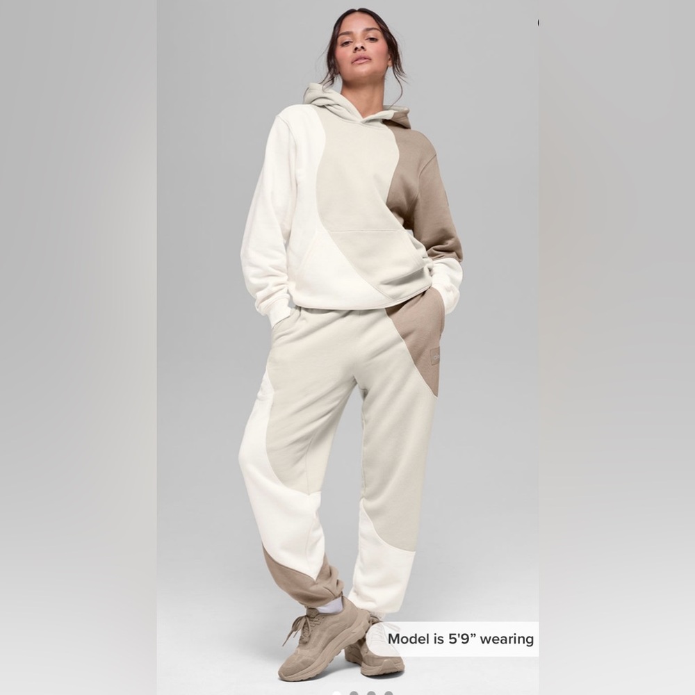 ALO Make Waves sweatshirt and sweatpants vguc XL